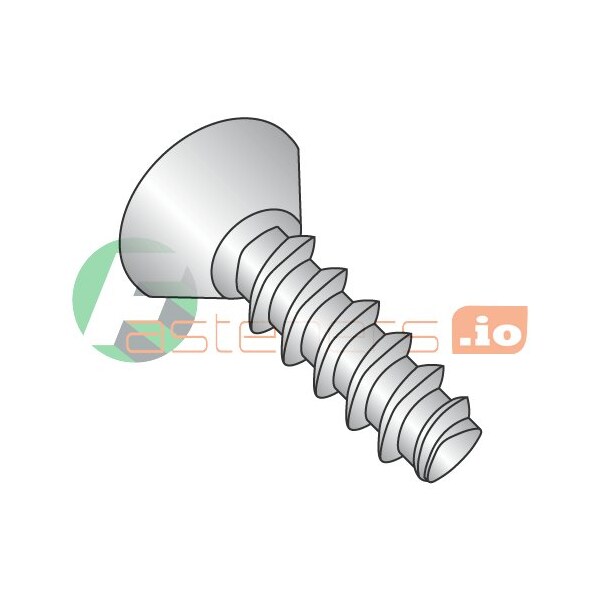 Newport Fasteners Thread Forming Screw, #10 x 3/8 in, 18-8 Stainless Steel Flat Head Phillips Drive, 5000 PK 323903 - main